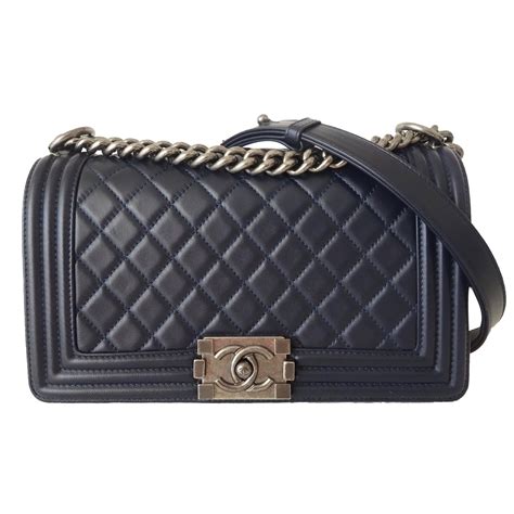 sac chanel boy crema|Chanel men's bag.